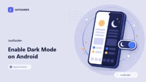 How to enable dark mode on Android – JustGuider